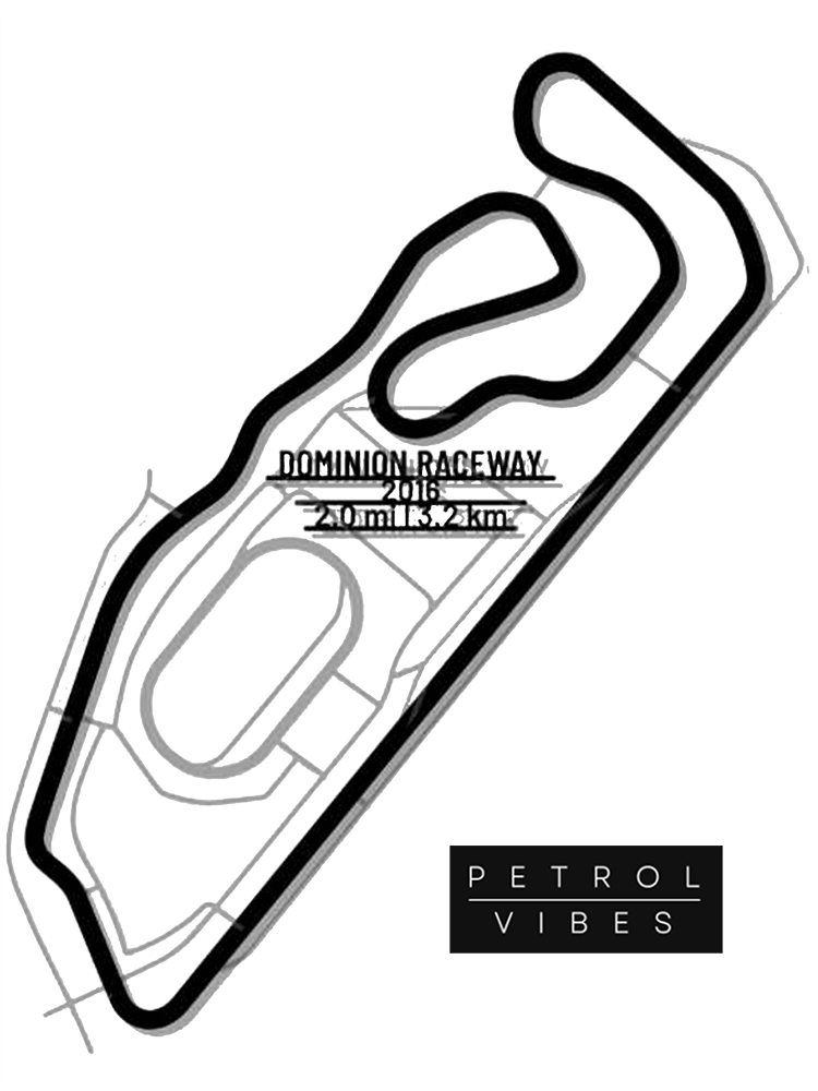 Dominion Raceway Metal Wall Art Demo Only