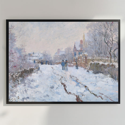 Snow Scene at Argenteuil
