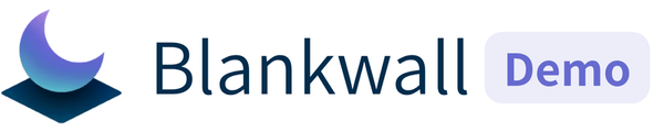 Blankwall Demo Store