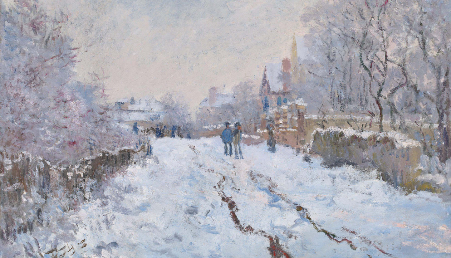 Snow Scene at Argenteuil