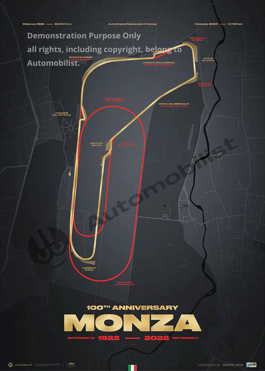 Monza Circuit - Track Evolution - 100th Anniversary | Collector’s Edition Demo Only